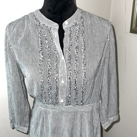 J. Crew Gray Midi Dress - Picture 2 of 7